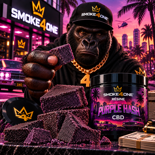 #149 RÉSINE - PURPLE HASH